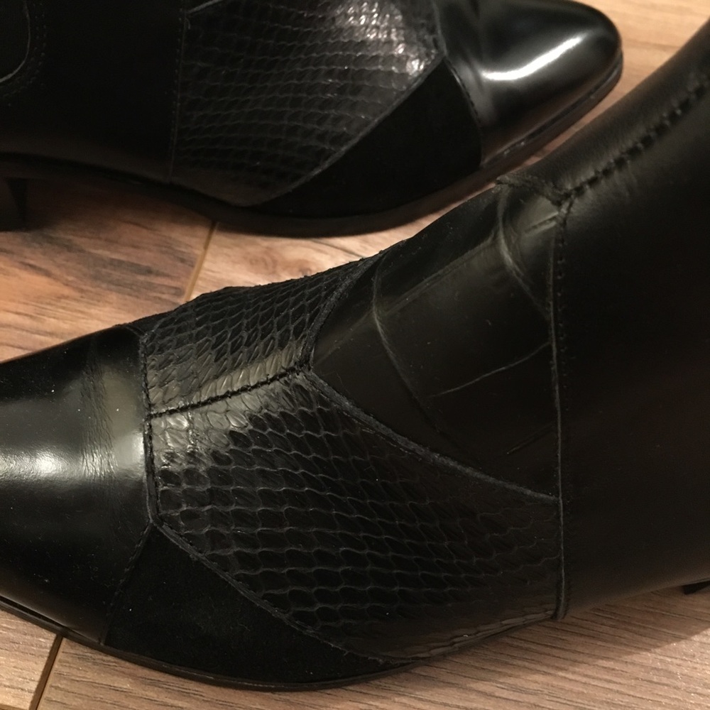 Coach Suffolk Patchwork Black Bootie - image 2